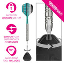 TARGET HYDRO 02 90% TUNGSTEN SP DARTS SET 23g