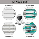 TARGET HYDRO 03 90% TUNGSTEN SP DARTS SET 22g