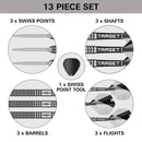 Target Beau Greaves G1 90% Tungsten SP Steel Tip Darts by Target - 25 Gram