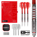 Harrows Damon Heta GEO QP 90% Tungsten Steel Tip Darts - 25 Gram