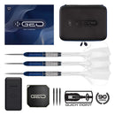 Harrows Geo Parallel QP 90% Tungsten Steel Tip Darts - 25 Gram