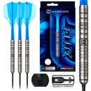 Harrows Flux Pro QP 90% Tungsten Steel Tip Darts - 22 Gram