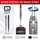 Harrows Damon Heta GEO QP 90% Tungsten Steel Tip Darts - 25 Gram