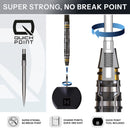 Harrows NX Luxe Tapered QP 90% Tungsten Steel Tip Darts - 24 Gram