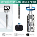 Harrows Torrent Parallel QP 90% Tungsten Steel Tip Darts - 23 Gram