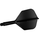 Target K-Flex Moulded Flight & Stem System - Black - Standard No.6