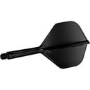 Target K-Flex Moulded Flight & Stem System - Black - Standard No.2