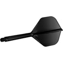 Target K-Flex Moulded Flight & Stem System - Black - Standard No.2