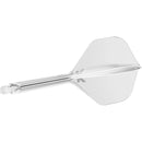 Target K-Flex Moulded Flight & Stem System - Clear - Standard No.2