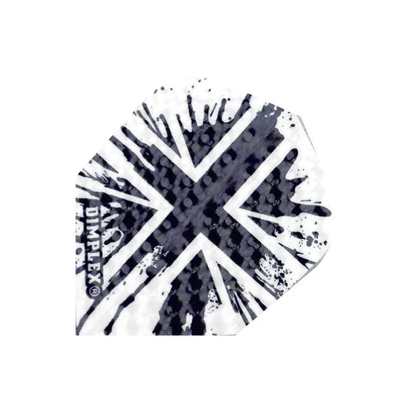 Harrows Dimplex Flights - Standard - Union Jack Mono Splat