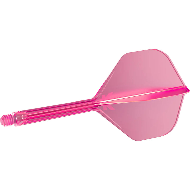 Target K-Flex Moulded Flight & Stem System - NEON PINK - Standard No.2