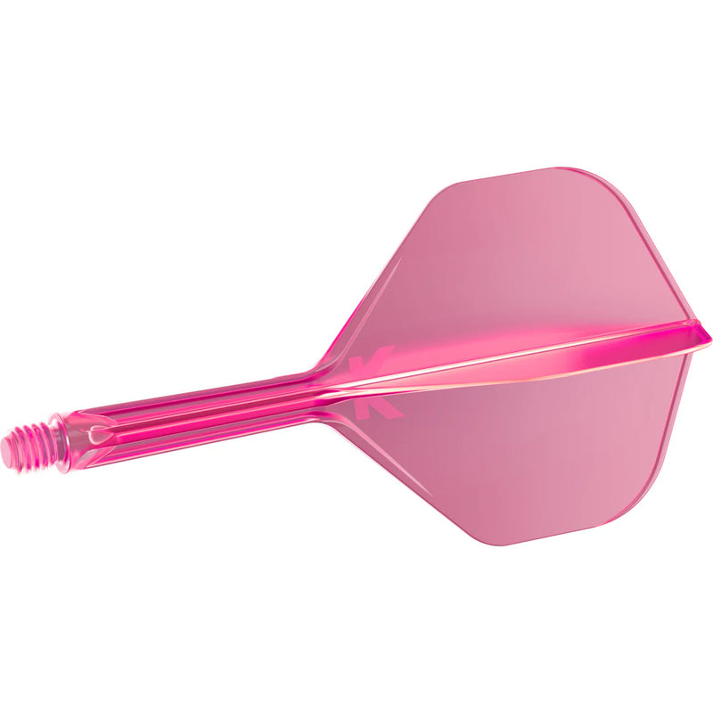 Target K-Flex Moulded Flight & Stem System - NEON PINK - Standard No.2