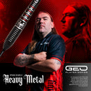 Harrows Ryan Searle GEO QP 90% Tungsten Steel Tip Darts - 22 Gram