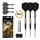 Mission Astro R2.5 95% Tungsten Steel Tip Darts - 24 Gram