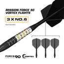 Mission Astro R2.5 95% Tungsten Steel Tip Darts - 24 Gram