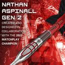 Target Nathan Aspinall G2 95% Tungsten Swiss Point Darts Set - 22 Gram
