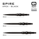 Harrows Spire Quick Points Dart Points - Apex