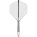 Target K-Flex Moulded Flight & Stem System - Clear - Standard No.2