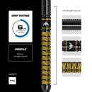 Mission Jake Kenyon Collab R2.5 95% Tungsten Steel Tip Darts - 24 Gram