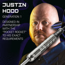 Target Justin Hood G1 Swiss Point 90% Tungsten Steel Tip Darts