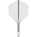 Target K-Flex Moulded Flight & Stem System - Clear - Standard No.2