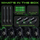 Unicorn Gary Anderson Phase 6 Wraith Darts - Steel Tip 90% Tungsten - 25 Gram