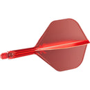 Target K-Flex Moulded Flight & Stem System - Red - Standard No.2