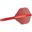Target K-Flex Moulded Flight & Stem System - Red - Standard No.2