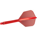 Target K-Flex Moulded Flight & Stem System - Red - Standard No.6