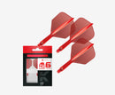Target K-Flex Moulded Flight & Stem System - Red - Standard No.6