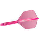 Target K-Flex Moulded Flight & Stem System - NEON PINK - Standard No.6