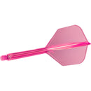 Target K-Flex Moulded Flight & Stem System - NEON PINK - Standard No.6