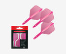 Target K-Flex Moulded Flight & Stem System - NEON PINK - Standard No.6