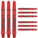 Target Pro Grip TAG Dart Stems - Red & Black  - Pack of 3 Sets (9 Stems)