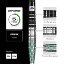 Mission Mantis R2.5 95% Tungsten Steel Tip Darts - 22 Gram