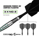 Mission Mantis R2.5 95% Tungsten Steel Tip Darts - 22 Gram