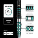 Mission Neptune R2.5 95% Tungsten Steel Tip Darts - 23 Gram