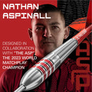 Target Nathan Aspinall BRASS Darts Set - 22 Gram