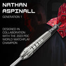 Target Nathan Aspinall G1 90% Tungsten Swiss Point Darts Set - 24 Gram