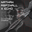 Target Nathan Aspinall X Echo 90% Tungsten Swiss Point Darts Set - 24 Gram