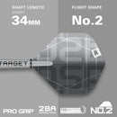 Target Nathan Aspinall X Echo 90% Tungsten Swiss Point Darts Set - 24 Gram