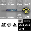 Target Luke Littler Edge 95% Tungsten SP Steel Tip Darts - 23g