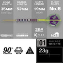 Target Luke Littler NEW 2025 WORLD CHAMPION Swiss Tungsten Steel Tip Darts - 23g