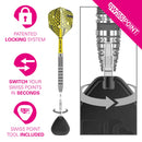 Target BOLIDE 01 Swiss Tungsten Steel Tip Darts - 25 Gram