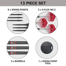 Target Nathan Aspinall 95k Tungsten Swiss Point Darts Set - 22 Gram