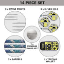 Target Luke Littler Edge 95% Tungsten SP Steel Tip Darts - 23g