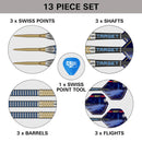 Target Josh Rock G1 90% Tungsten Swiss Point Darts Set - 24 Gram