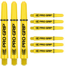 Target Pro Grip Dart Stems - 3 Sets (9 Stems) - Yellow