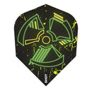 Shot 100 Micron Dart Flights - Standard - Stowe Buntz Biohazard