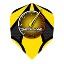 Shot 100 Micron Dart Flights - Standard - Redline G1ZMO